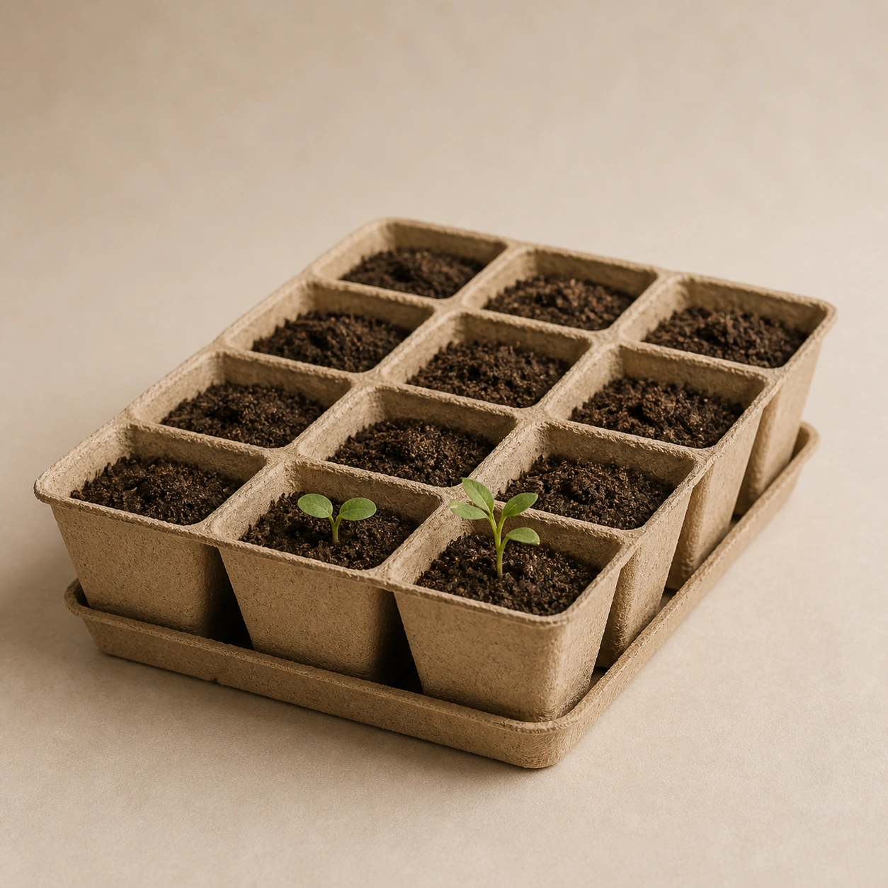 Realistic studio product card for Seed Starter Tray, a fictional gardening object item.